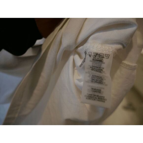 CALVIN KLEIN Women's Logo Tee L #1710-B5 - Picture 4 of 8